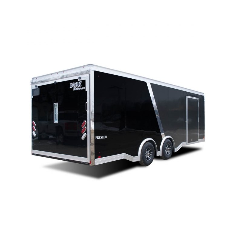 Look Trailers | Blog Post | Featured Image | Premier - Race Trailer - Two Tone - Auto Hauler - LOOK Trailers