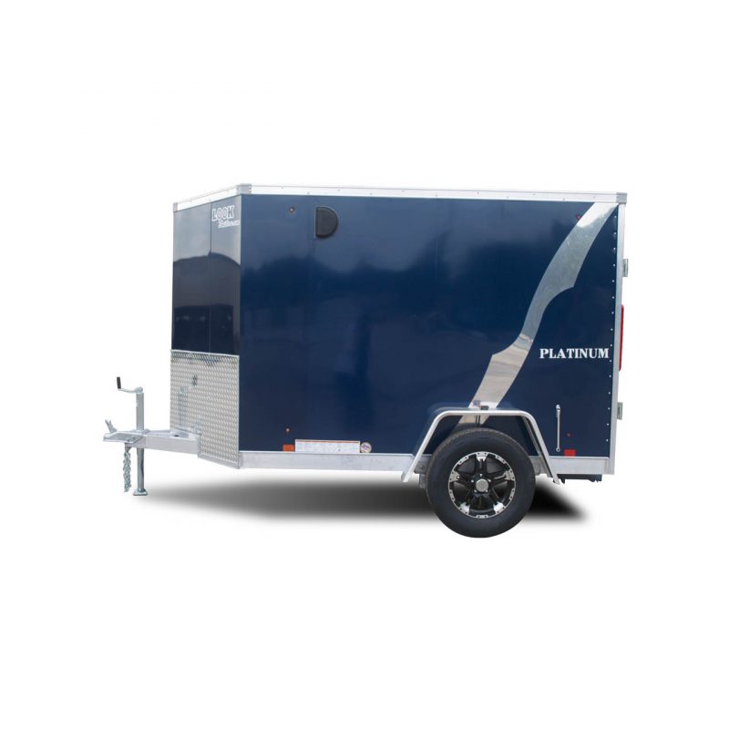 Look Trailers | Blog Post | Featured Image | Platinum Aluminum - Cargo Trailer - Two Tone - LOOK Trailers