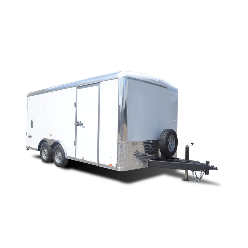 Look Trailers | Blog Post | Featured Image | Ignite - Mobile Office - White - Options - Spare Tire - Work Trailer - LOOK Trailers