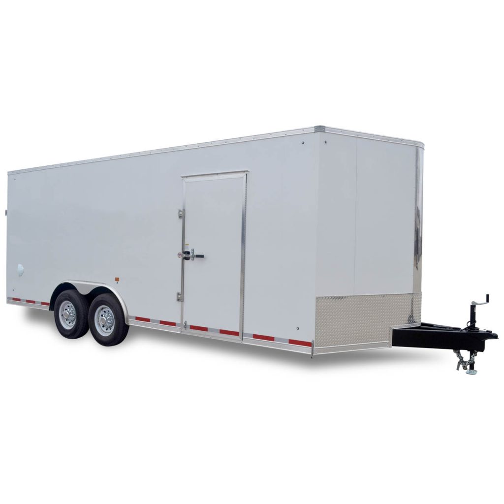 Look Trailers | Blog Post | Featured Image | Vision Auto Hauler - White - LOOK Trailers