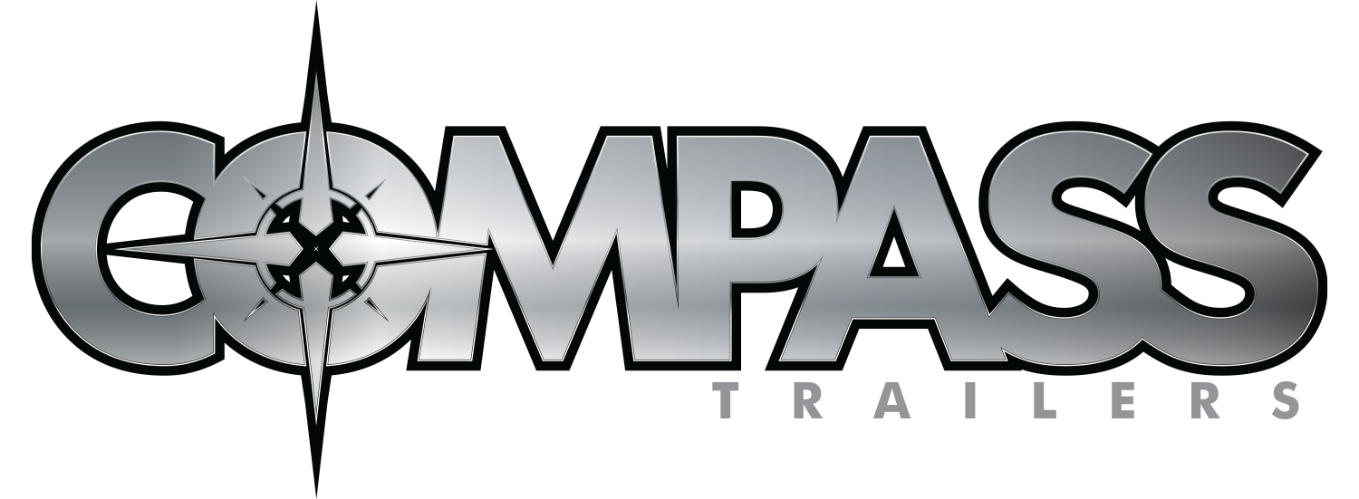 Compass Trailers | .png footer logo with Black Outline