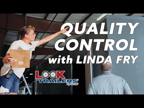 Look Trailers | Custom Cargo Trailers | News & Blog | Employee Spotlight | Quality Control with Linda Fry | Featured Image