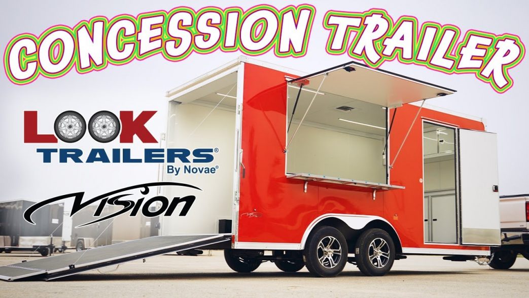 Look Trailers | Custom Cargo Trailers | News & Blog | Trailer Spotlight | Custom Vision Concession Trailer | Featured Image