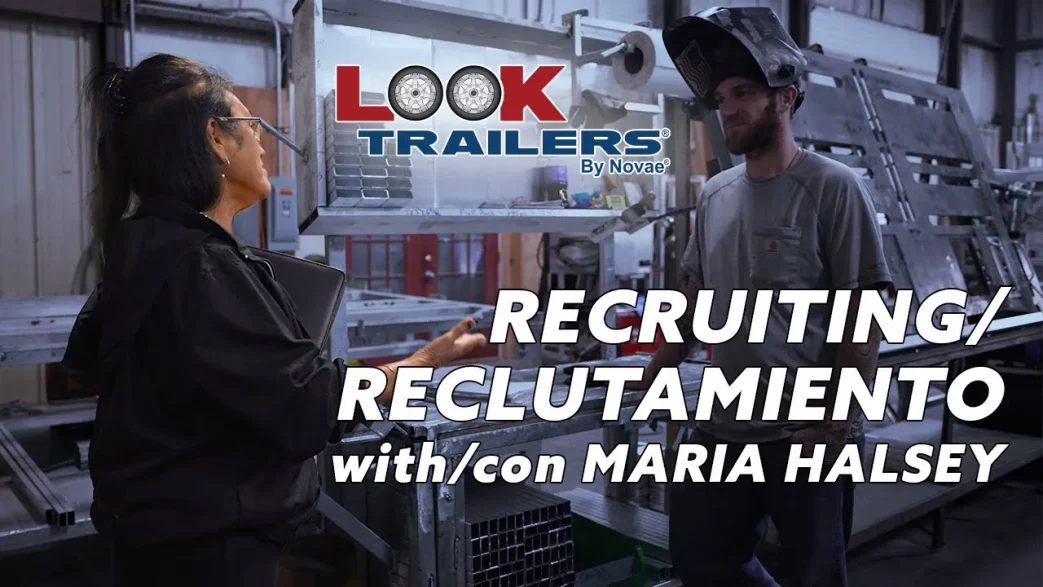Look Trailers | Custom Cargo Trailers | News & Blog | Employee Spotlight | Recruiting / HR Assistant with Maria Hasley | Featured Image