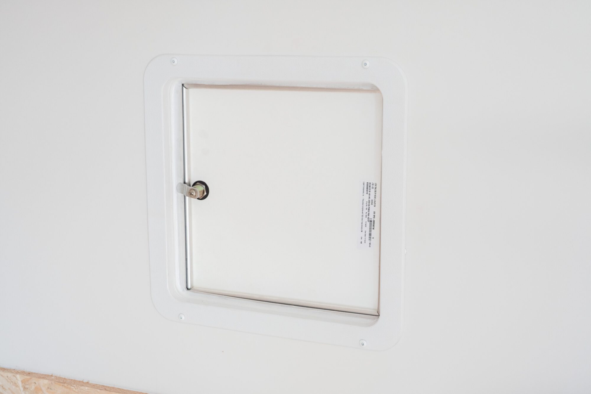 2024 LOOK Avalanche Snowmobile Trailer Fuel Access Door
