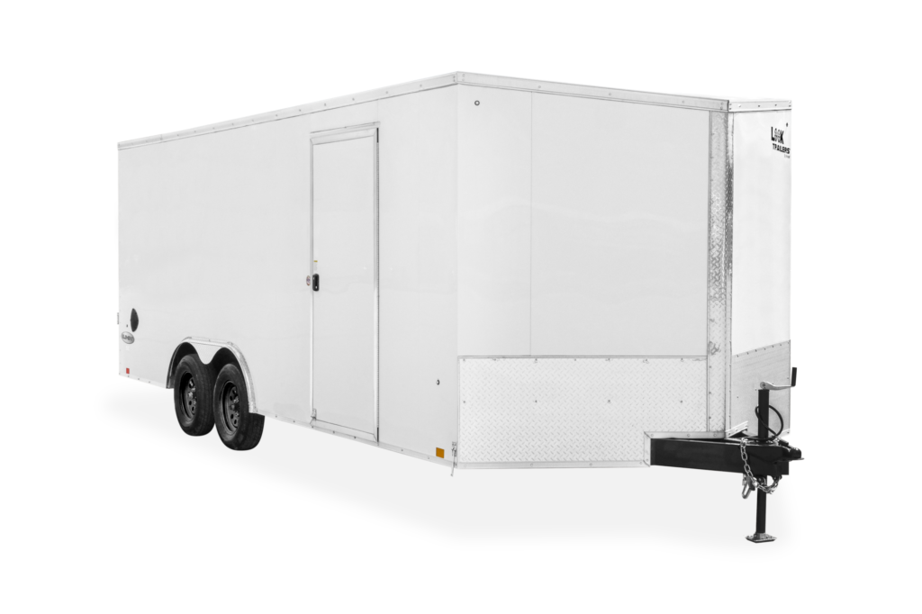 LOOK Element SE V Nose Enclosed Car Trailer Front