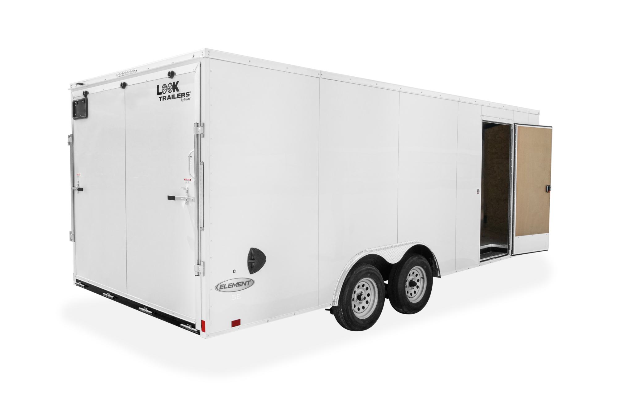 LOOK Element SE V Nose Enclosed Car Trailer Rear Closed