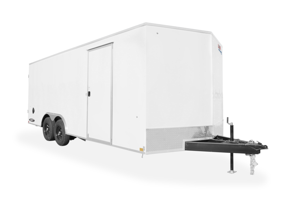 LOOK ST DLX Enclosed Car Trailer Front