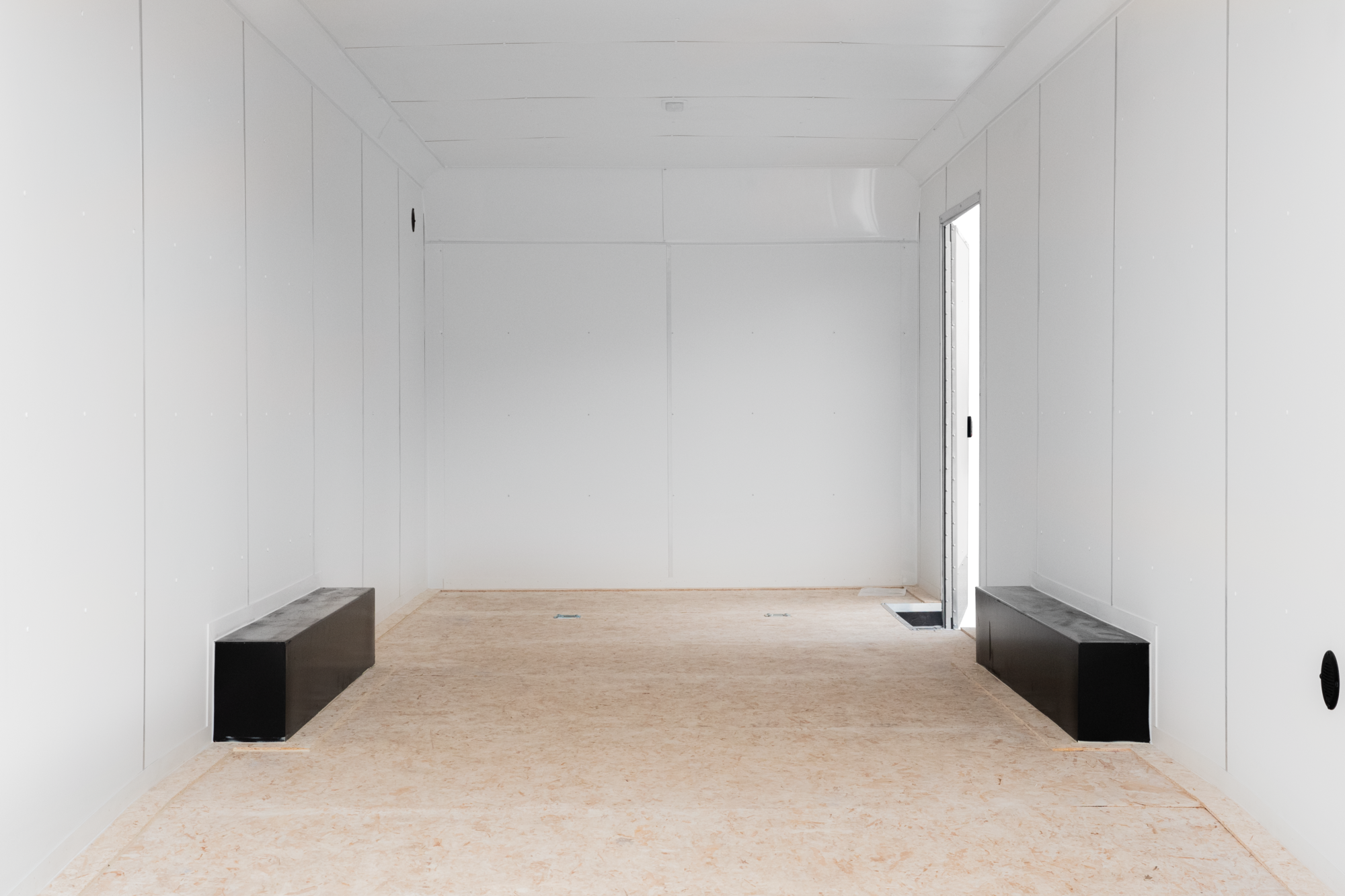 LOOK Vision Race Enclosed Car Trailer Interior