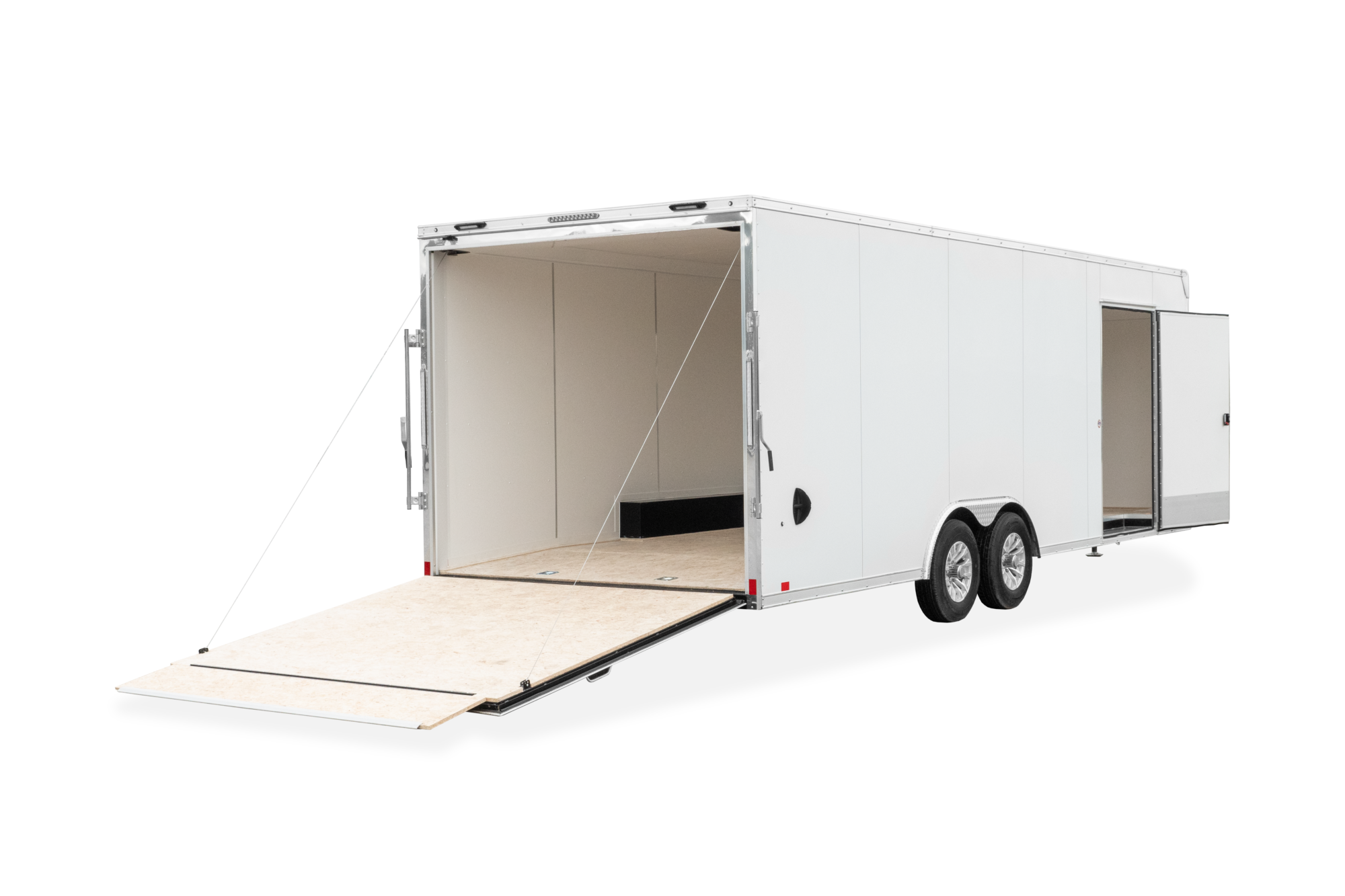 LOOK Vision Race Enclosed Car Trailer Rear
