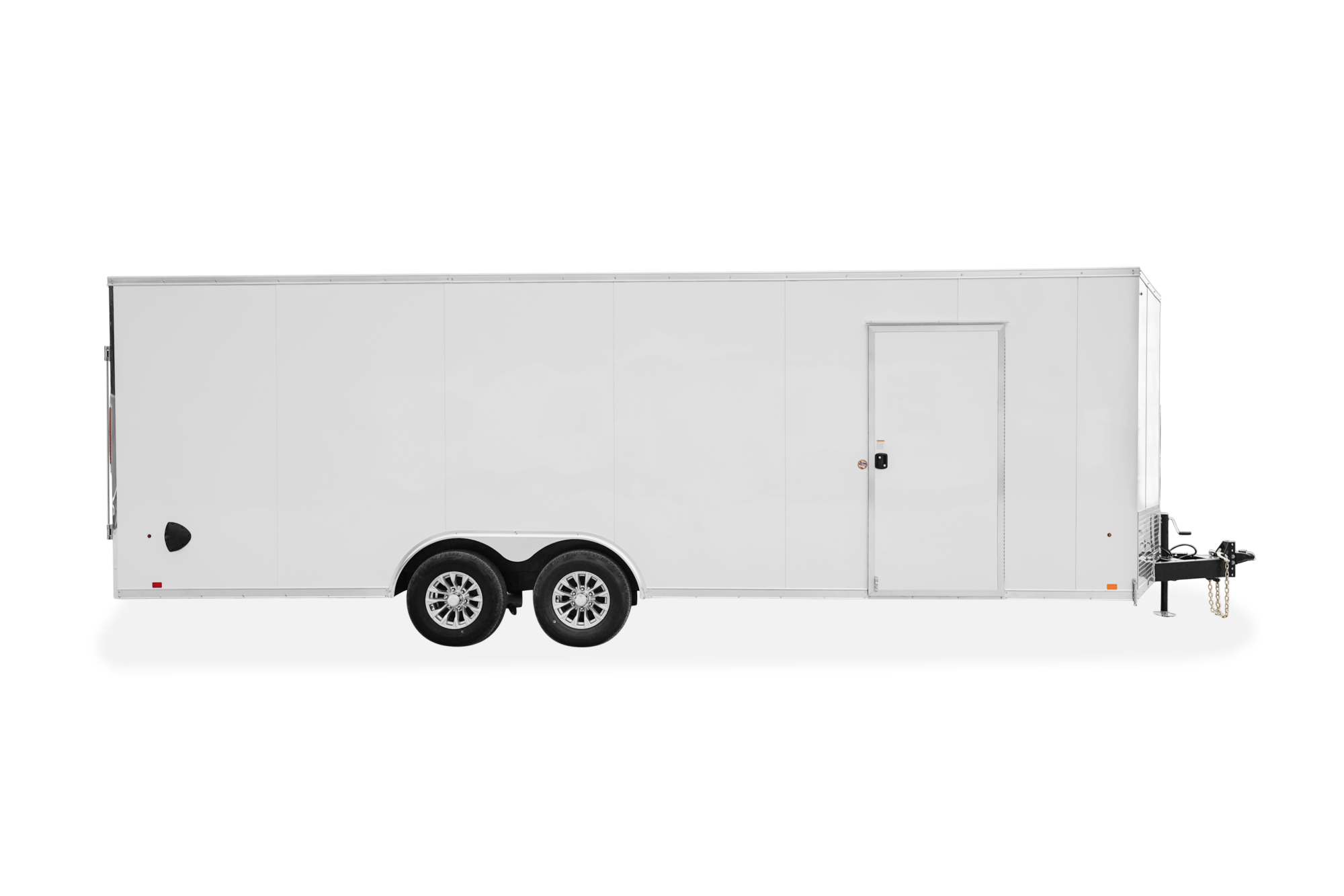 LOOK Vision Aero Wedge Enclosed Car Trailer Side