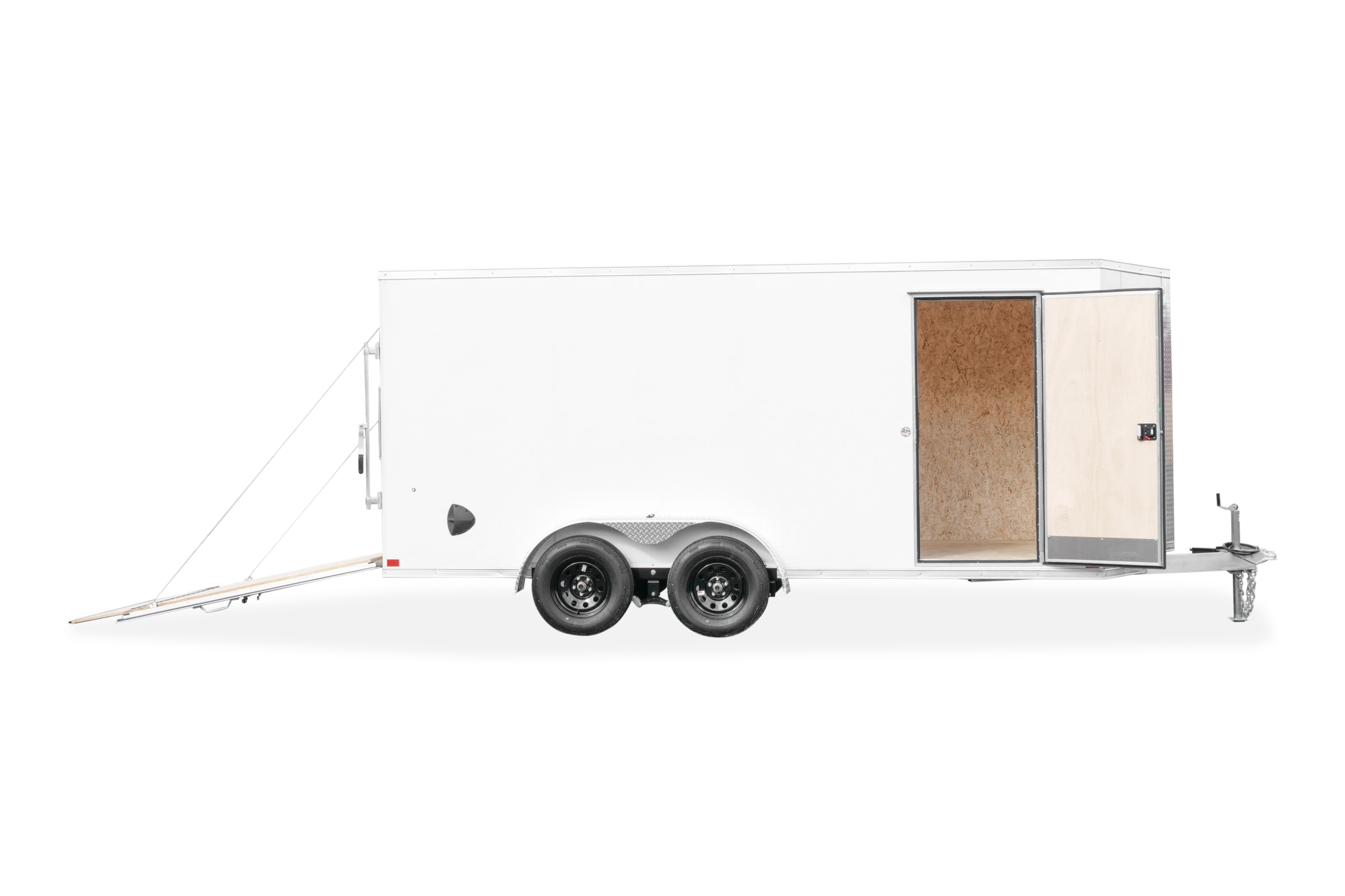 LOOK Vision Aluminum Enclosed Cargo Trailer Side View