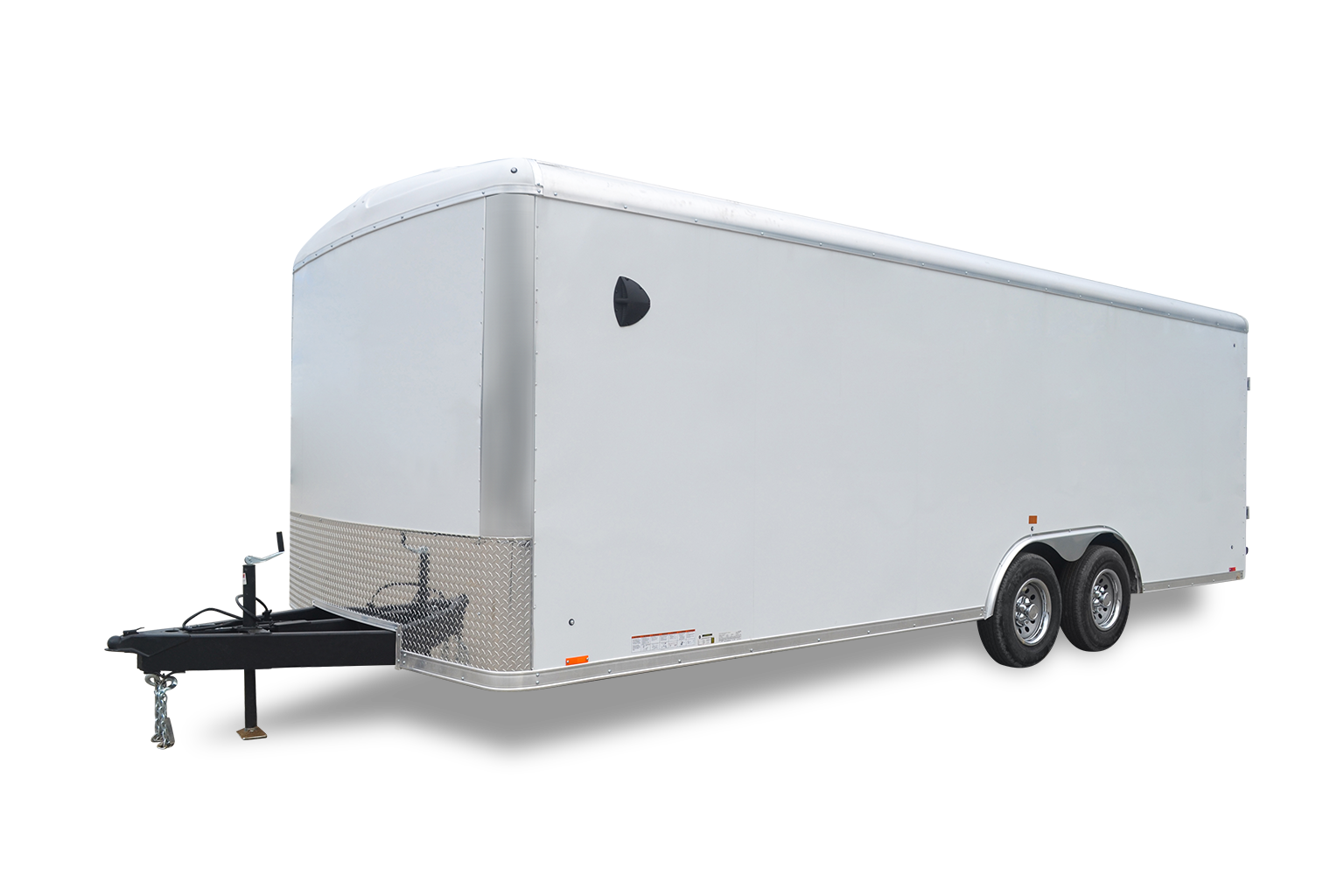 Vision RoundTop Aluminum Enclosed Car Trailer