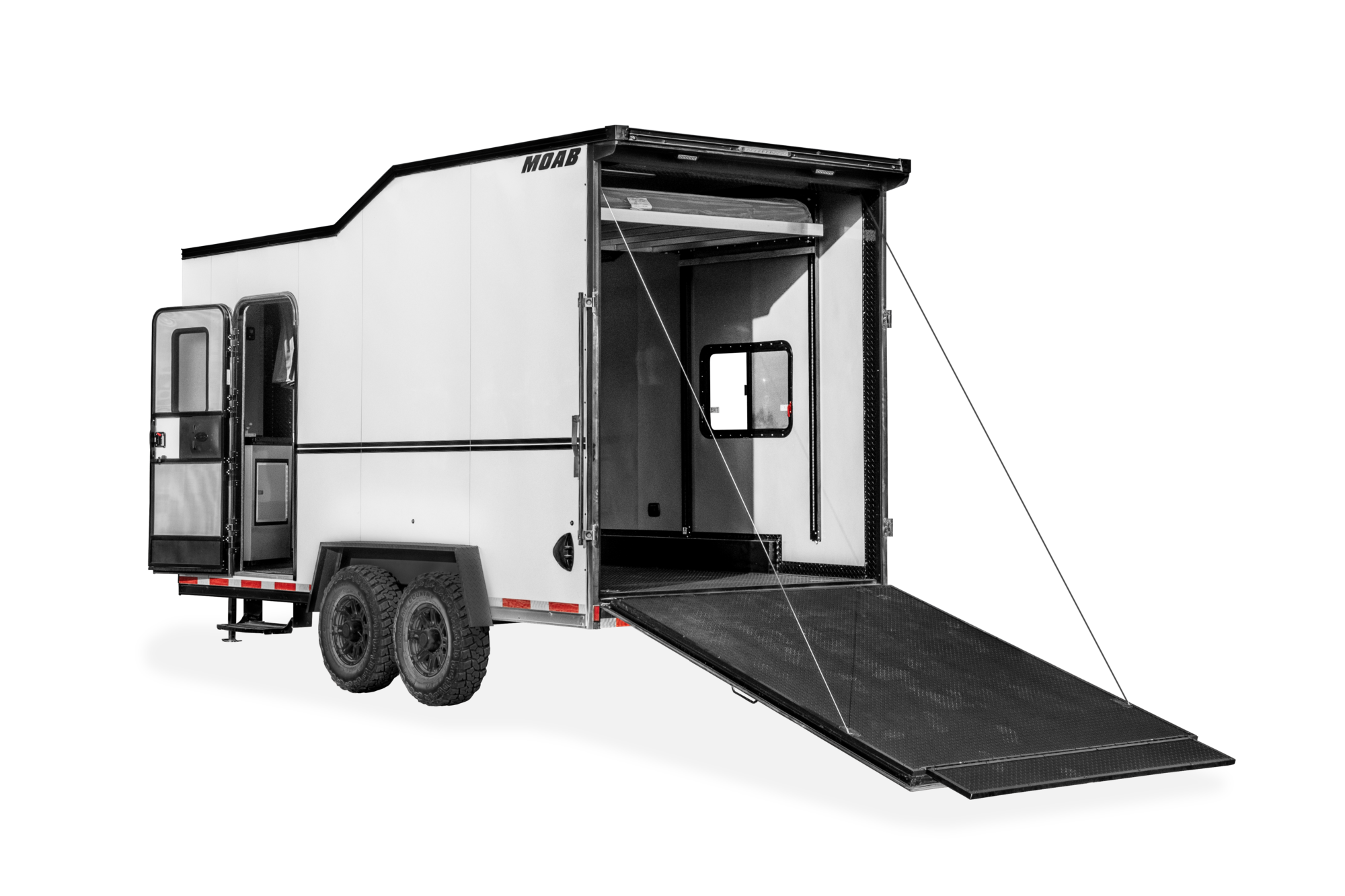 LK Moab UTV Trailer Rear Open